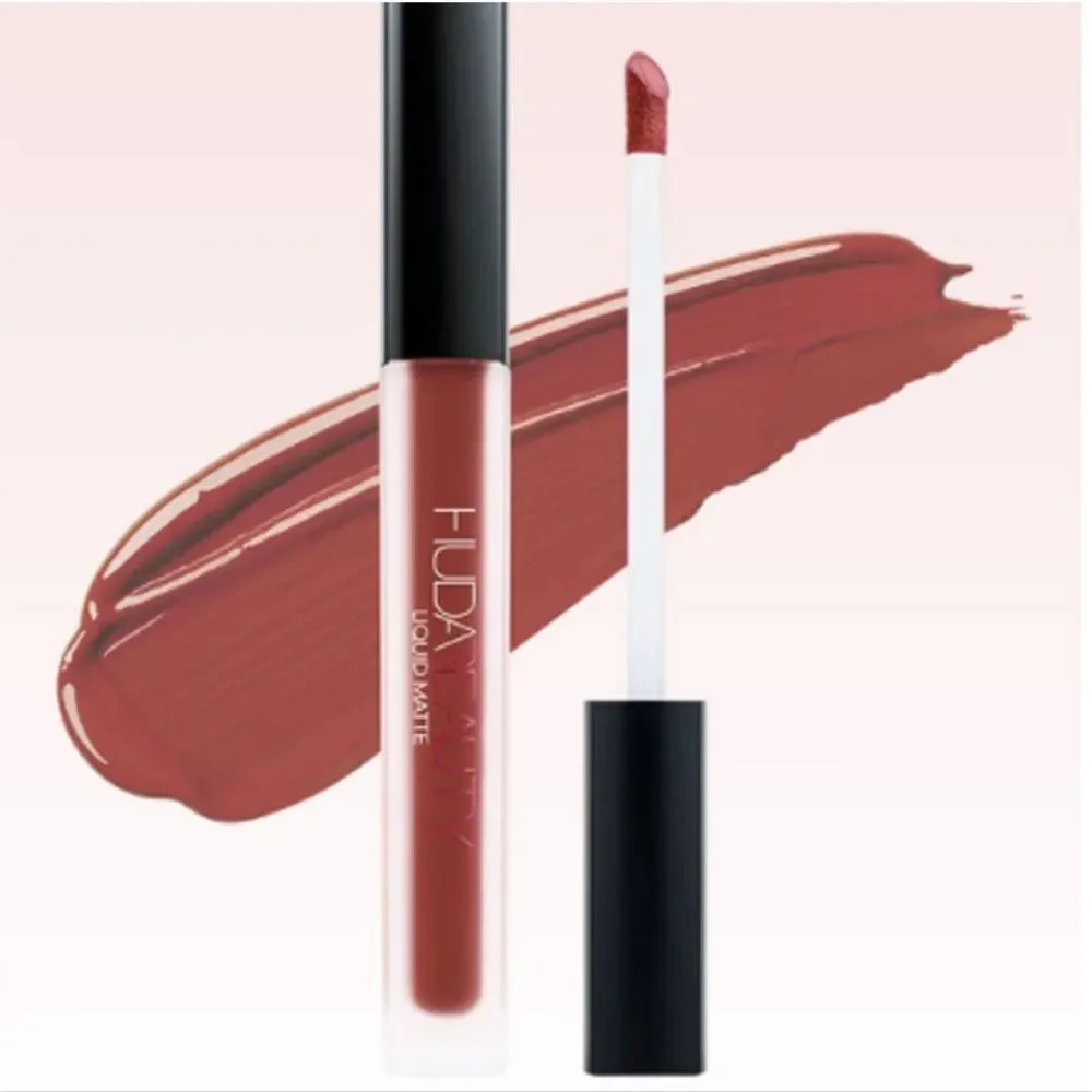 Huda OG Liquid Matte Lipstick In Raw (Nude Terracotta)